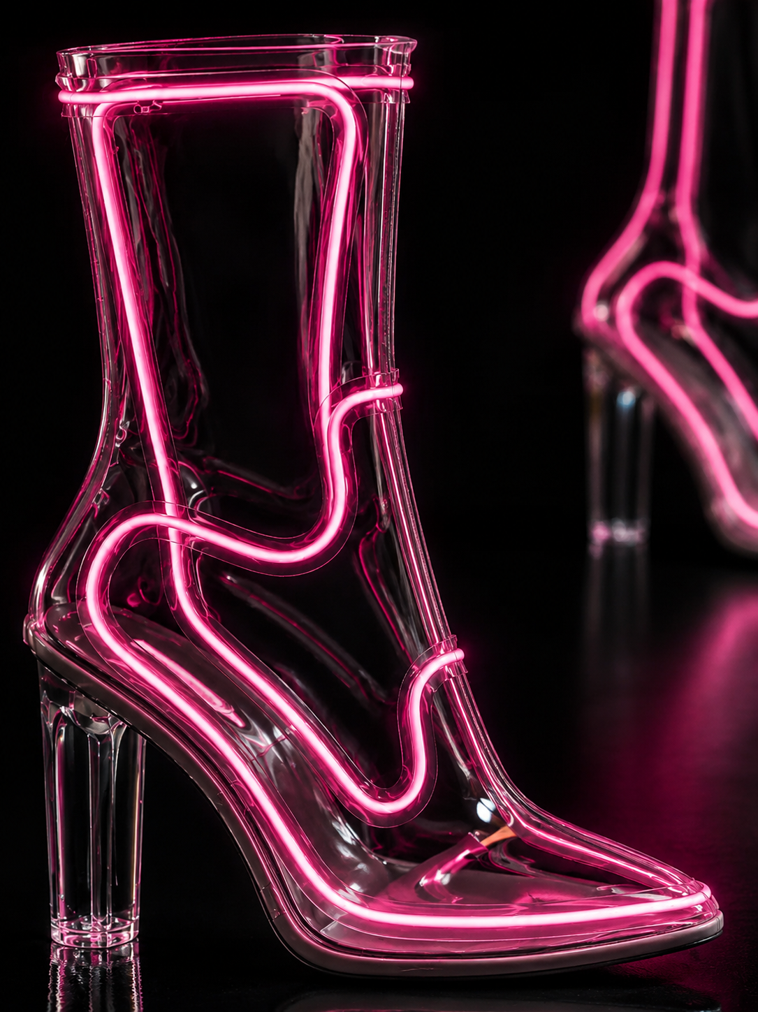 Neon Lucid Boots