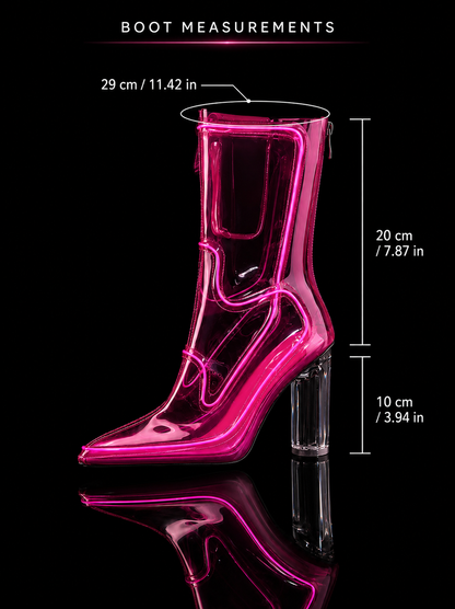 Neon Lucid Boots